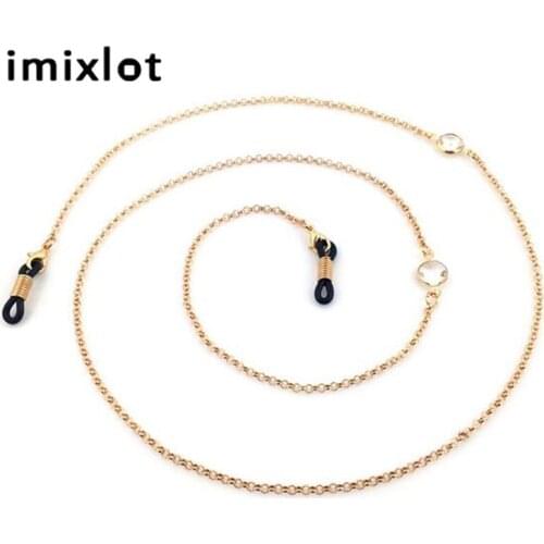 IMIXLOT Eyeglasses Cord Spectacle Sunglasses Eyewear Chain Reading Glasses Holder Cloth Accessories