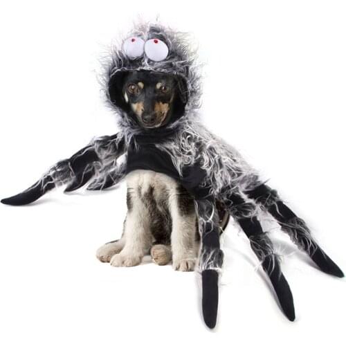 Pet Clothes Funny Play Clothes Big Spider Chest Back Clothes Creative Pet Cats Dogs Large Dogs Costumes
