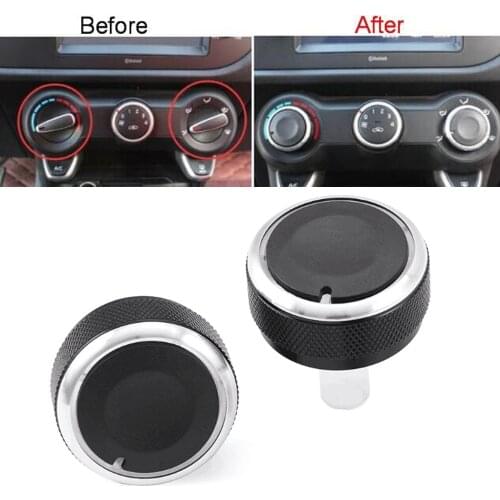Air Conditioning heat control Switch knob For KIA RIO K2 2017-19 AC Knob car styling
