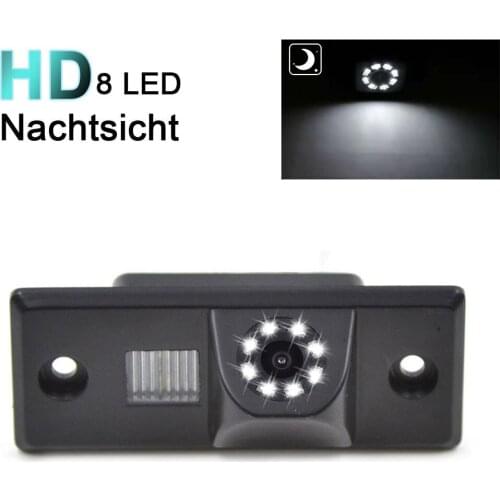 With 8LED 1280*720 Pixels 1000TV line 170 degree rear view backup car camera For VW Golf Variant Mk4 MK5 Tiguan Touareg Polo