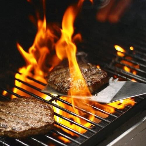 Non-stick Steak Fried Shovel Stainless Steel Pizza Shovel Leaky Spatula Pizza Peel Spade With Plastic Handle Kitchen Accessories