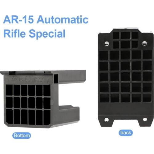 AR-15 Wall Mount with Wire Lock Mounted Cable Lock Gun Safety Wall Rack for AR-15 Automatic Rifle Special Hunting