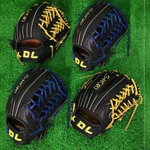 Free shipping sweat absorbing strengthened durable adult use 12.5'' full grain leather Baseball Glove