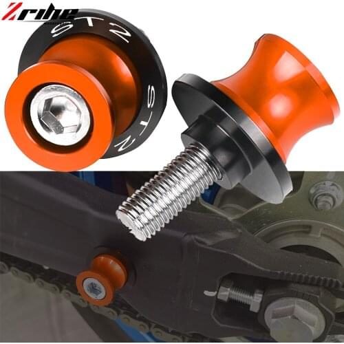 For Ducati ST2 ST 2 1998 1999 2000 2001 2002 2003 Motorcycle Accessories 8MM 6MM Aluminum Swingarm Spools Stand Screws Slider
