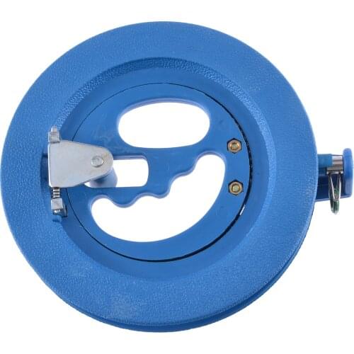 High Quality 16cm Kite Reel ABS Plastic Blue 200m Kite Reel Grip Winder Flying Tools Winding Machine Kites & Accessories