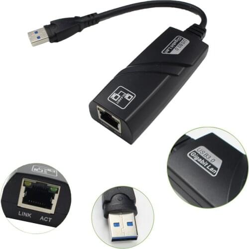 Computer Cables & Connectors USB 3.0 to 10/100/1000 Mbps Gigabit RJ45 Ethernet LAN Network Adapter for laptop desktop TV box