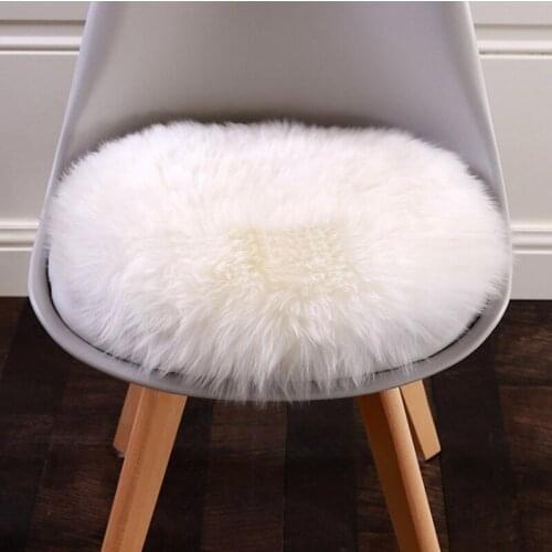 30*30cm Soft Artificial Sheepskin Rug Chair Cover Bedroom Blanket Mat Artificial Wool Warm Hairy Carpet Seat Textil Fur Area Rug