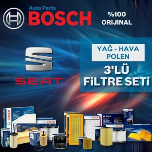For Seat Leon 1.6 Bosch Filter Care Set 2003-2006 Bcb