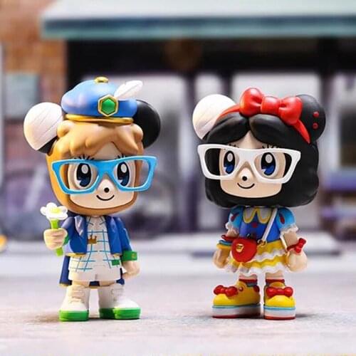 Trendy Christmas Gift Genuine Mouse Modern Fairy Tale Series Blind Box Cute Kid Doll Desktop Decoration