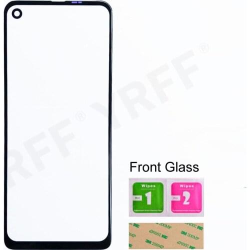 Panel Assembly For Motorola Moto One-vision P50 XT1970 Front Panel Glass (No touch Screen) Outer Glass Cover Replacement