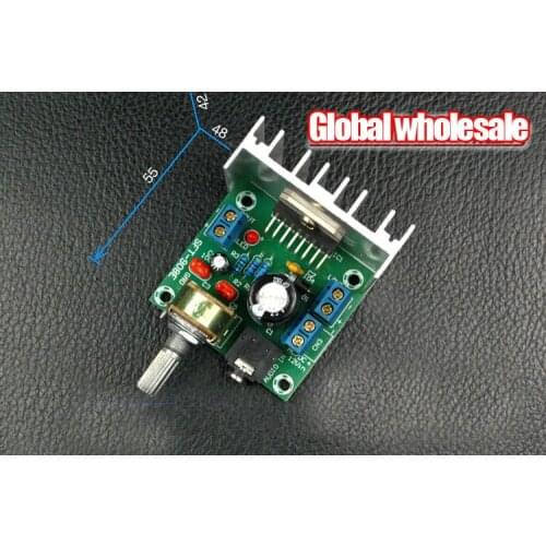 TDA7297 amplifier board / B type 15W * 15W 12V AC-DC dual-channel amplifier board / TDA7297 amplifier audio module