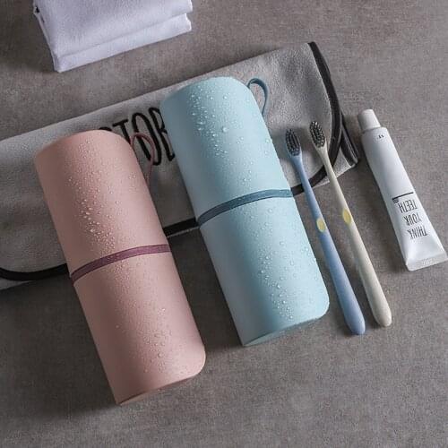 Portable Toothbrush Holder Box Outdoor Travel Camping Toothbrush Storage Organizer Case Bathroom Accessories Toothpaste Box