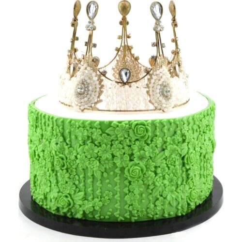 Different types of flowers texture fondant silicone mold chocolate decoration rose flower cake wedding cake molds