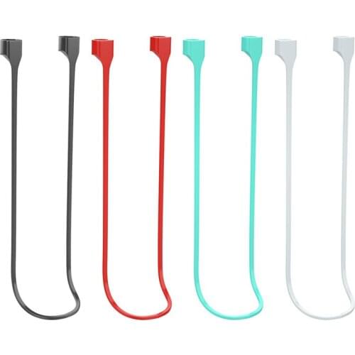 Earphone Strap For For AirPods 2 3 Pro Case Accessories TWS Anti Lost Strap Silicone Rope For Earphones Silicone Cable