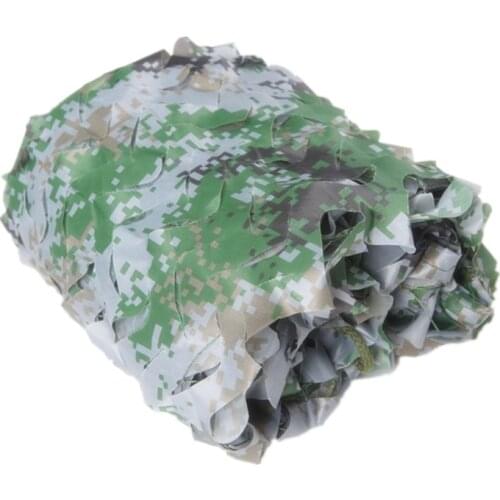 6x6m Car Covers Woodland Camouflage Netting Military Sunshade Net for CS games Hunting Camping Hiking Outdoor Sports