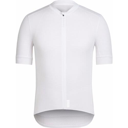 SPEXCEL 2019 All White Top Quality Short sleeve cycling jersey pro team race cut Lightweight for Summer cool bicycle Apparel