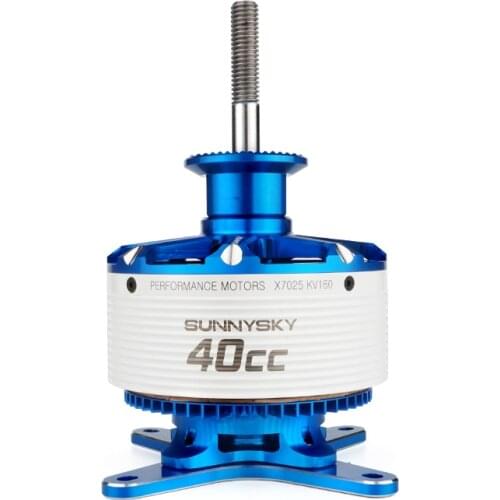Three Generations sunnysky x7025 160kv 190kv for 40cc or 3D Fixed-wing plane Best Cruise power Brushless Motor