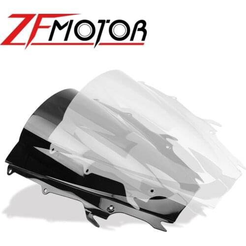 Motorcycle Windshield Windscreen Double Bubble For Triumph Daytona 675 2009 2010 2011 2012 675 09 10 11 12