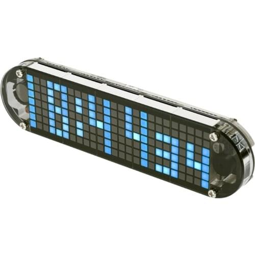 2020 New DS3231 Multifunction Alarm Clock LED Dot Matrix Animation Effects DIY Kit Gifts