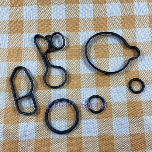 5Set Engine Oil Cooler Repair Kits Gaskets For Chevrolet Cruze Sonic Trax Encore 1.4L 2011-2018 55565385