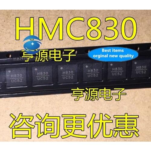 5PCS H830 HMC830 HMC830LP6GE QFN40 foot rf microwave detector IC chip in stock 100% new and original