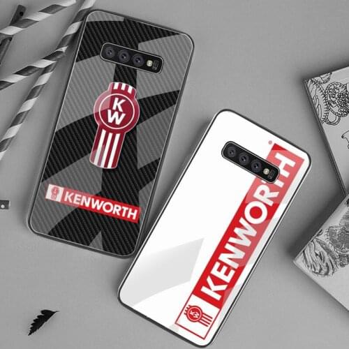 Heavy Truck Kenworth Phone Case Tempered Glass For Samsung S20 Plus S7 S8 S9 S10 Plus Note 8 9 10 Plus