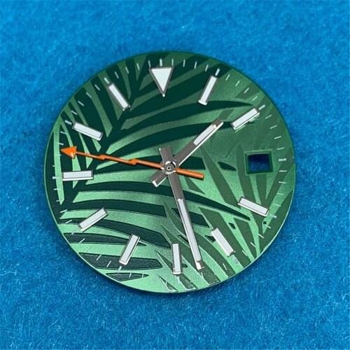 For 8215 8200 821A 28.5mm Watch Dial Hands for ETA2836 for Pearl 2813 Movement Black/White/Silver Dial（No Logo