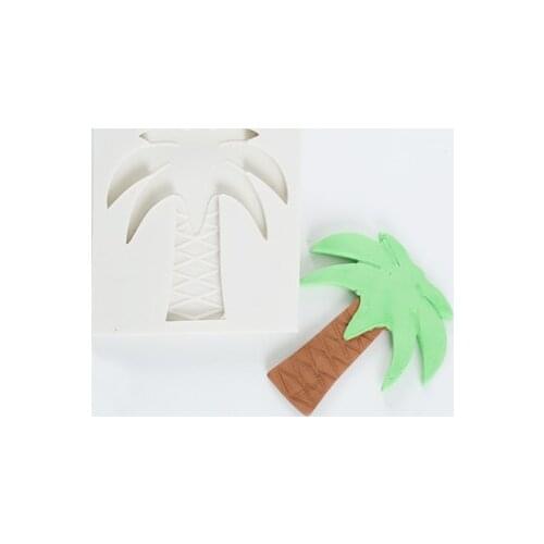 Coconut Tree Mold Fondant Molds Decorating Mould Silicone Cake Tools Sugarcraft Mold Bakeware Chocolate Mold Baking Tool H791