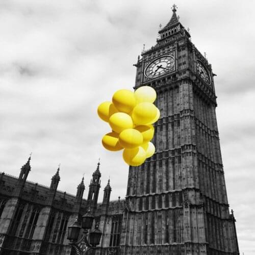 City Landscape Poster Canvas Painting Paris London Bus Car Bike Posters And Prints Wall Art Picture for Living Room Home Decor