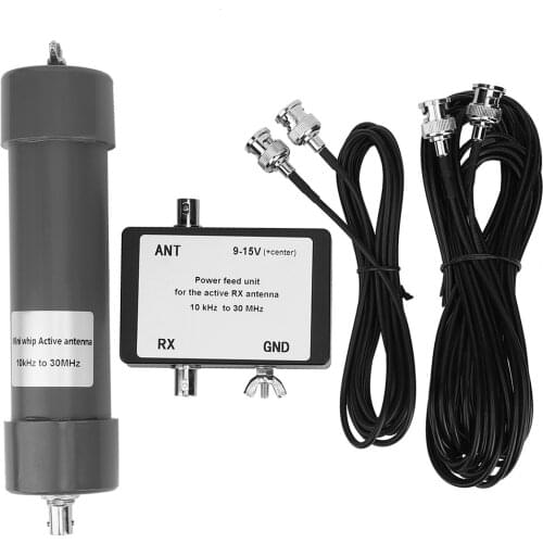 Mini Whip Active Antenna 10 kHz - 30 MHz Active Antenna for Radio Communication Network Signal Booster Receiving
