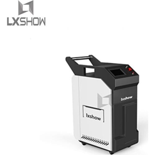 Small laser portable cleaning machine for oil rust paint