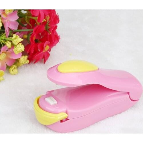 New Portable Mini Sealing Household Machine Heat Sealer Capper Food Saver For Plastic Bags Package Mini Gadgets