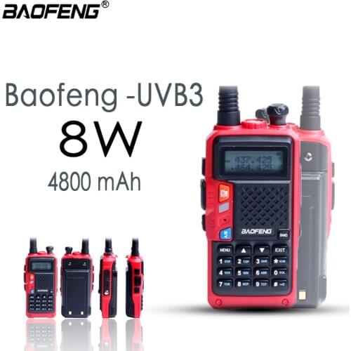 2021 New Baofeng BF-B3 Plus Update of BF-B3 Plus 4800mAh IP67 Waterproof Walkie Talkie tri-band long played Powerful Radio