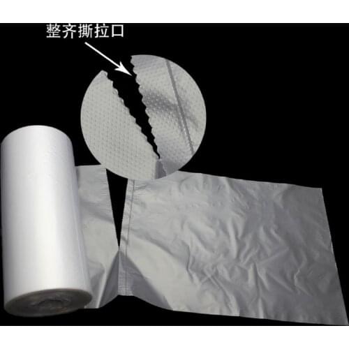 Plastic Produce Bag on a Roll Food Storage Clear Bags For Fruits Vegetable Bread Three-in-one suit 30cm*20cm, 35cm*25cm, 40cm*30