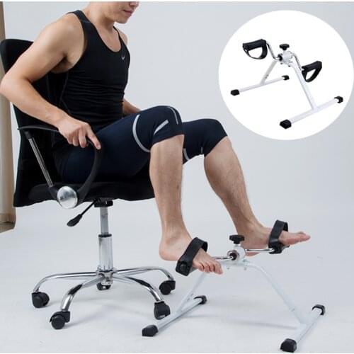 Household Portable Pedal Exerciser Leg Training Fitness Machine Home Mini Bicycle Trainer Indoor Leg Rehabilitation Equipment