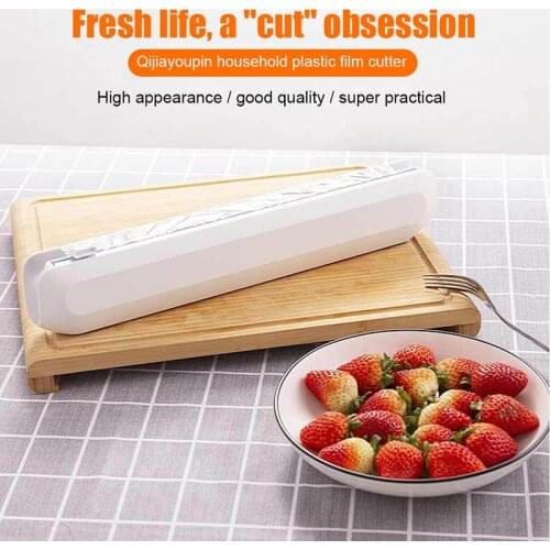Professional Food Wrap Cutter Dispenser High Quality Foil Cling Film Cutter Fast Shipping Foil Cutter Kitchen Tools Dropshipping