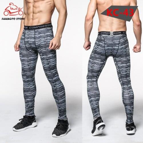 Sports motorbike Trouser Fitness Leggings men Sport Quick Dry Running Pants male Tights Leggings Training Gym Clothing 2020 new