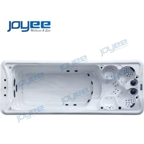 JOYEE Outdoor 3-5 Person Swim Spa Tub Swimming Pool Spa Tub Massage Function Big Whirlpool Family Meeting Party In Garden