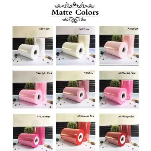 40 Colors Available 100%Nylon Tulle Roll 100Yards For Party Decoration