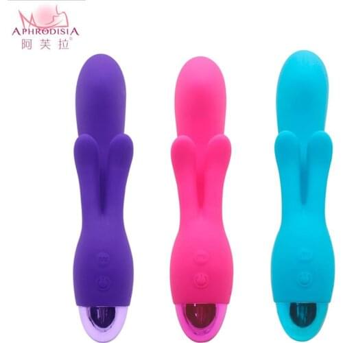 APHRODISIA Big Multi Speed Vibrator Toy Bunny Ears USB Rechargeable Plug for Women Vagina Clitoris Female Massager Masturbation