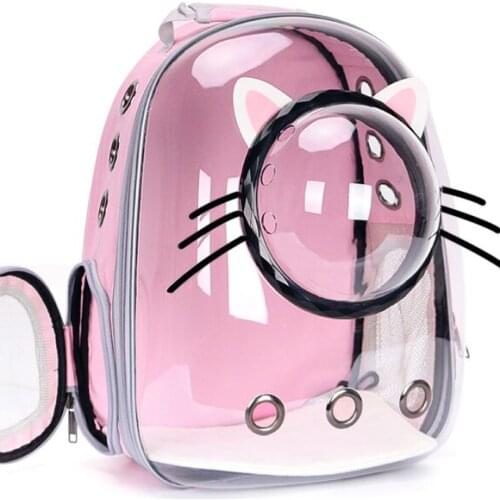 Window Carrying Breathable Travel Bag Bubble Astronaut Pet Dog Space Capsule Cat Carrier Backpack For Small Cat Dog