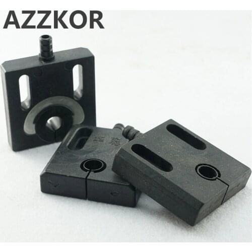 Edm Wire Cut Machine Parts 50*50mm Water Jet Panel Magnetic Plastic Spray Nozzle Plate Medium Quick Drainage Tool 50mm*50mm*7mm