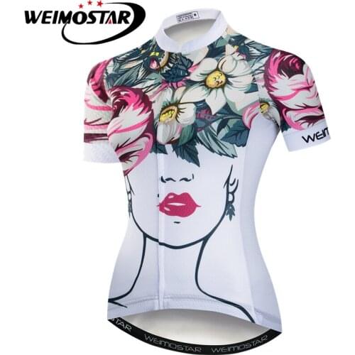 Weimostar Maillot Ciclismo Womens MTB Cycling Jersey Pro Team Bike Jersey Shirt Bicycle Cycling Clothing Bike Wear