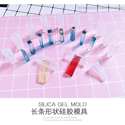 Liquid silicone mold DIY resin jewelry pendant necklace pendant lanugo mold resin molds for craft jewelry tool s