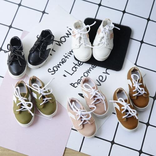 1/6 bjd doll shoescowhide copper buckle leather boots for yosd doll,Accessories boots Handmade shoes sports board shoes
