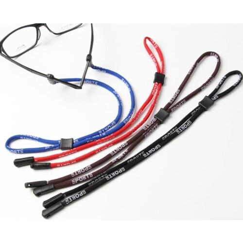 1Pc Non-slip Eyeglasses Cord Unisex Fashion Skid Resistance Decorate Colorful Useful Sports Glasses Chain Rope Durable Practical