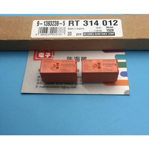 10pcs RT314012 Brand New & Original Schrack Relay Set Conversion 8-Pin 16a250vac Origin Austria