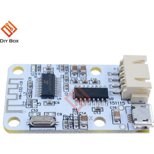 PAM8403 Bluetooth 4.0 Audio Receiver Amplifier Board 3W+3W DC 5V Micro USB Digital AMP Wireless Sound Board for Speakers