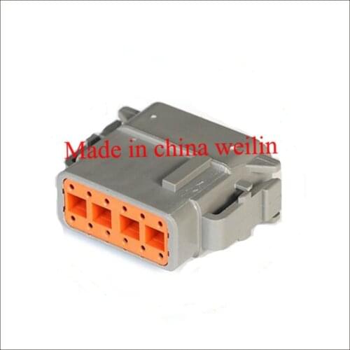 Free shipping 1set DTM06-12S new energy automobile male connector 12 Pin female connector automotive plug DTM04-12P terminal