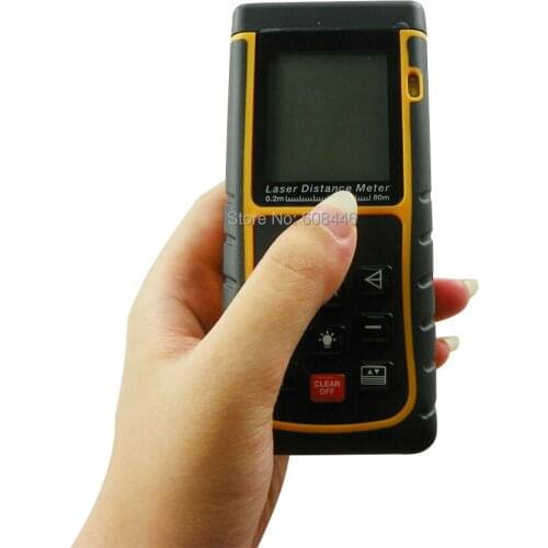 Hot 80m/262ft Mini Digital Laser Distance Meter Range Finder Measure Diastimeter hot